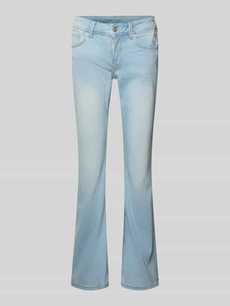 Pepe Jeans London Regular Fit Bootcut Jeans aus Baumwoll-Mix Modell PIMLICO in Jeansblau, Gr&ouml;&szlig;e 25/30