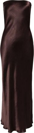 Bec&bridge Abito Moon Dance senza spalline - Marrone