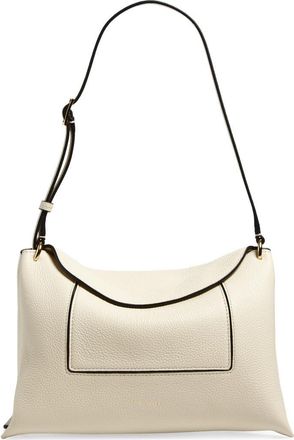 Wandler Penelope Slouch Leather Shoulder Bag in Beige Crust - 1338 at Nordstrom