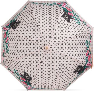Moschino Parasol With Print, Unisex, Pink
