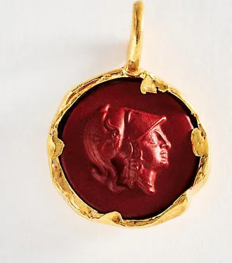 Hermina Athens Cameo Jasper Charm