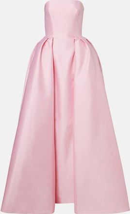 Monique Lhuillier Strapless bustier gown