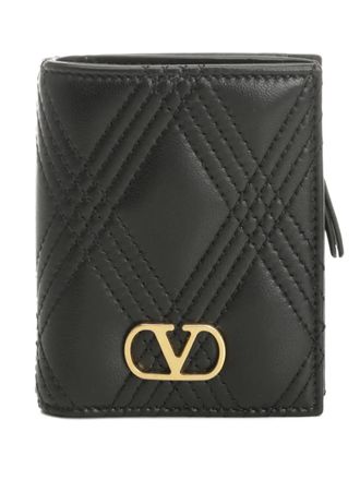 Valentino Garavani quilted VLogo wallet - Black
