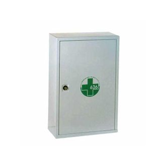 OEM Botiqu&iacute;n De Primeros Auxilios Pvs De Metal Blanco Dm 388 Para M&aacute;s De 3 Personas - 46x30x14 Cm