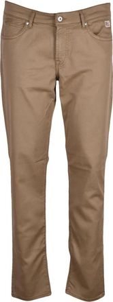 Roy Rogers ROY RogerS pantalone - Heren - Chinos - Beige - W32 - Katoen - Broeken