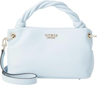 Guess Handbags, female, Blue, Size: ONE SIZE Sansa Top Handle Crossbody