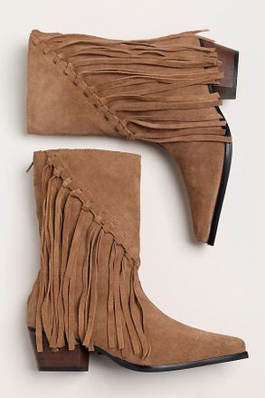 Matisse Footwear Buck Fringe Suede Boots