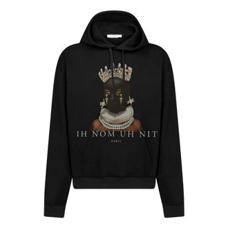 Ih Nom Uh Nit Felpa con cappuccio Queen - - Sweatshirts & Hoodies - Uomo - Nero - M