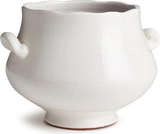 Napa Home & Garden Wellon Footed Cachepot in White at Nordstrom, Size Large