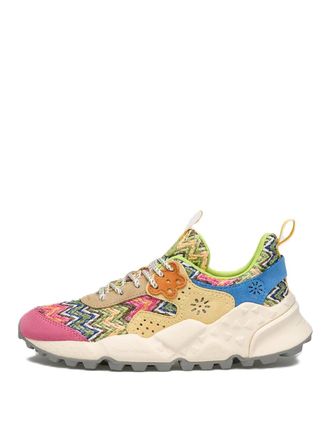 Flower Mountain Kotetsu woman suede/weave