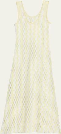 Zankov Sherry Mesh Scoopneck Maxi Dress
