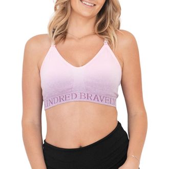Kindred Bravely Sublime Hands-Free Pumping & Nursing Sports Bra - Sizing Available in B-D Cup in Ombre Purple at Nordstrom, Size X-Large D