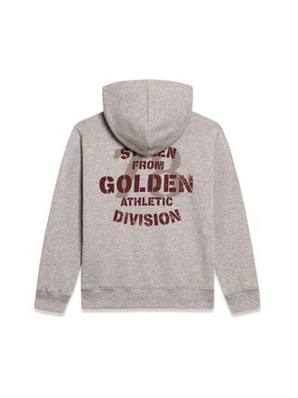 Golden Goose Cotton Zip-Up Sweatshirt - Gray