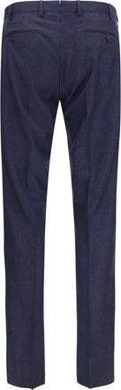 Germano Mens Tailored Virgin Wool Pants 203 Fleece Ovis Aries Trousers