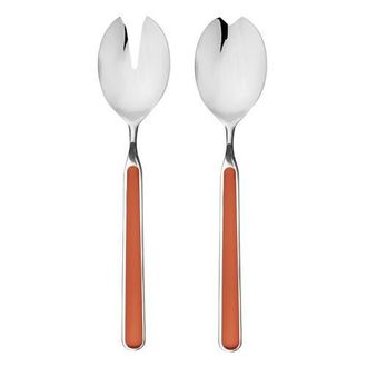 Mepra Fantasia Salad Serving Set - 2 Pieces in Rust at Nordstrom