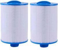OEM Paquete De 2 Cartuchos De Filtro Para Jacuzzis - Di&aacute;metro 150 Mm - Altura 241 Mm - Superficie De Filtraci&oacute;n 45 M&sup2; - Compatible Con Unicel, Pleatco, Wa