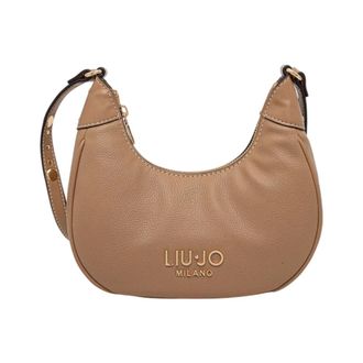 Liu Jo Small Hobo Shoulder Bag - female - Liu Jo - Shoulder Bags - Beige - ONE SIZE - Bags