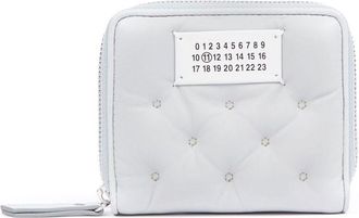 Maison Margiela Compact zip-up wallet - Grey