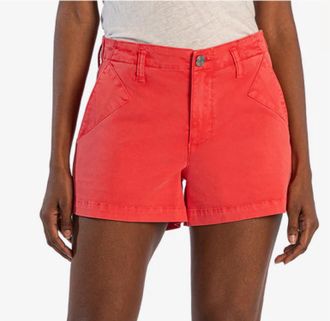 Kut from the Kloth Kimia Denim Shorts In Cayenne