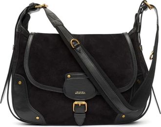 Isabel Marant Stijlvolle Tassen Collectie - Dames - Schoudertassen - Zwart - ONE Size - Tassen