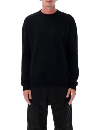 Rick Owens Black Wool Sweater