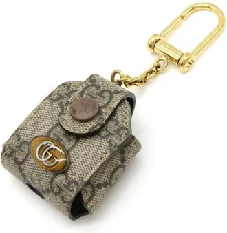Gucci Pre-owned Accessories, female, Beige, Size: ONE SIZE Pre-owned Plastic Key-holder