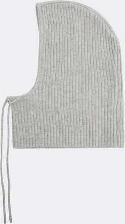 Yves Salomon Ribbed-knit cashmere balaclava