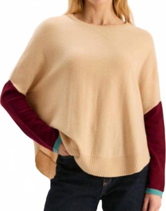 Tyler B&ouml;e Bailey Cashmere Capelet Sweater In Multi