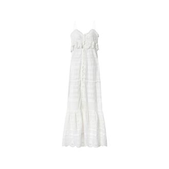 Isabel Marant Paule Lace Tiered Dress