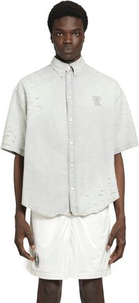 Acne Studios Mended Denim Shirt