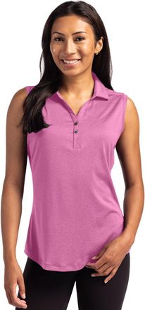 Cutter & Buck Forge Eco Stretch Recycled Womens Sleeveless Polo