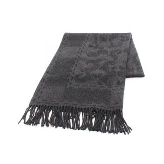 Bulgari Pre-owned Stole - Dames - Pre-owned - Zwart - Maat: ONE Size Kasjmier