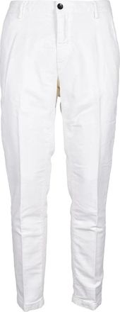 Yan Simmon Yan Simmon Cotton Lyocell Trousers - White