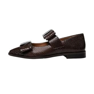 Copenhagen Shoes Schoenen, Dames, Bruin, 40 EU, Leer, Just A Vibe Cs 8961 Ballerina