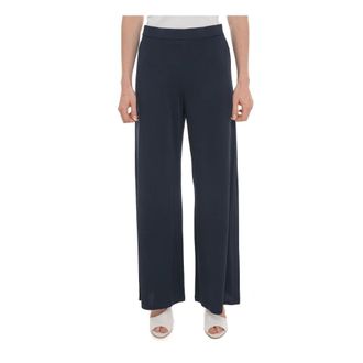 Pennyblack Wide Trousers, female, Blue, Size: 2XL Pbjgattini Soft Jersey Trousers