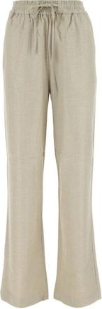 Co Wide Broeken - Dames - Wijde Broeken - Beige - M - Broeken