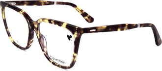 Calvin Klein Womens 54mm Violet Havana Opticals