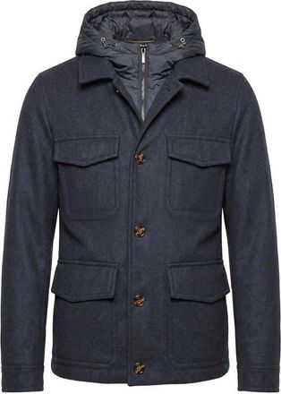 Moorer Short padded jacket