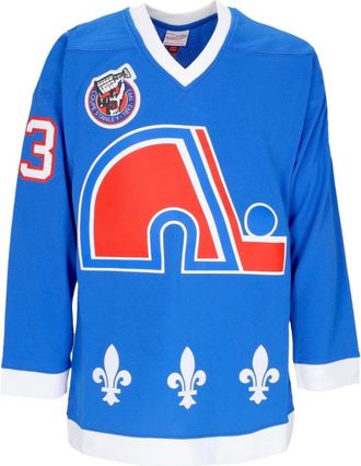 Mitchell & Ness Vintage NHL Hockeytrui Sundin 1992 - Heren - Longsleeves - Blauw - S - Polyester - Tops