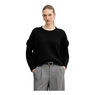 Benetton Mujer, Jerseys, Negro, Talla: XS