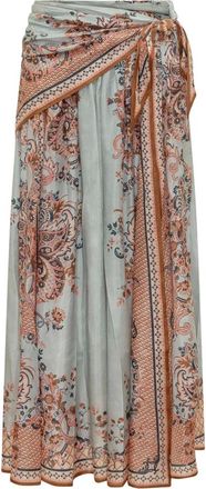 Zimmermann Donna, Gonne, Multicolore, L, new