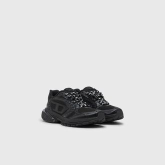 Diesel S-Pro-V-Dense-Mesh sneakers with Oval D logo - Sneakers - Man - Black