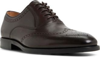 Brooks Brothers Macarthur Wingtip Oxford in Dark Brown at Nordstrom, Size 11