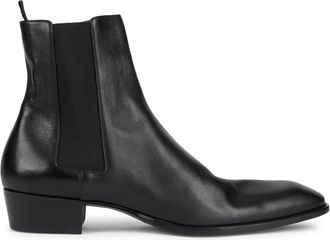 Saint Laurent Chelsea Boots, male, Black, Size: 10 US Stanton Chelsea Boot