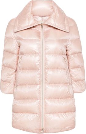Herno Cleofe padded coat - women - Feather Down/Polyamide/Polyamide - 38 - Pink