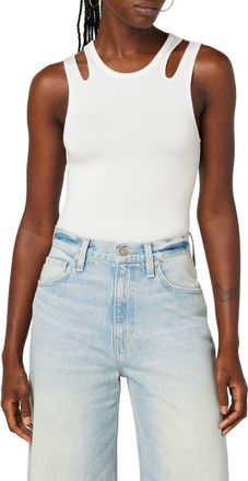 Hudson Cutout Tank Bodysuit in Ivory at Nordstrom Rack, Size X-Large