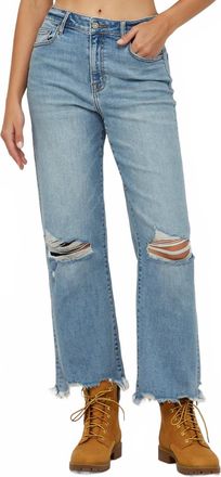 Hidden Jeans Ella Low Rise Wide Leg Jeans In Med Wash
