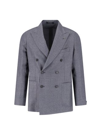 Tagliatore Blazer Doppiopetto In Lana Vergine