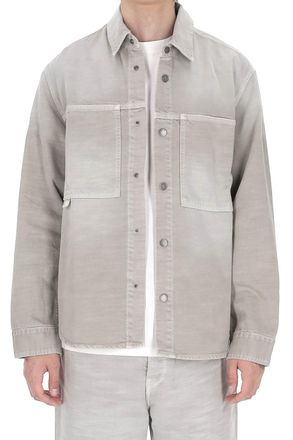 Haikure Arno Cotton Bull Overshirt Jacket