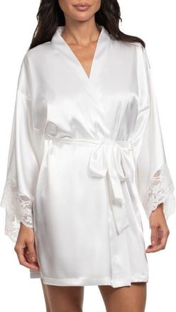 In Bloom by Jonquil Lorena Lace Trim Wrap in Ivory at Nordstrom, Size X-Small
